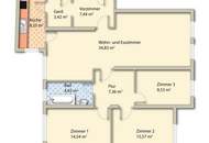 4 Zimmer- 109 m² Wohnung im Herzen des Karmeliterviertels - Wien 1020