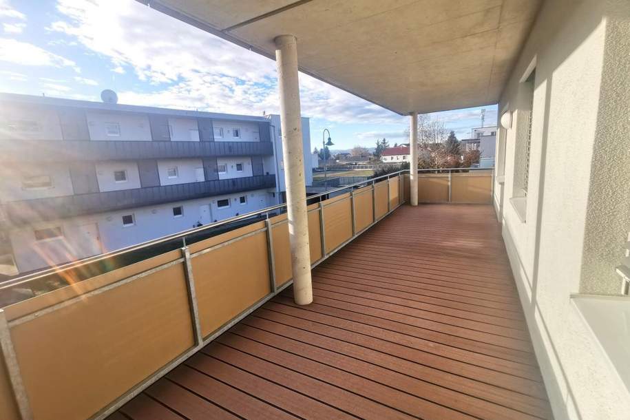 Ruhige helle 3-Zimmer-Wohnung mit großem Balkon, Carport und ausgezeichneter Infrastruktur, Wohnung-miete, 949,81,€, 8430 Leibnitz