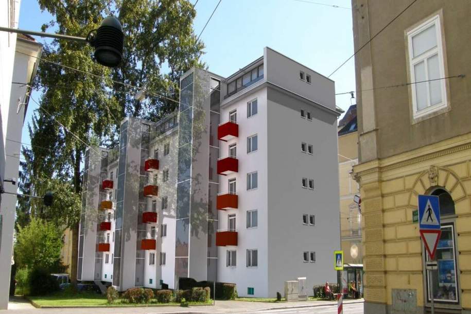 TOP-Anlegerwohnung in Grazer Bestlage mit Altmieter – hohes Entwicklungspotenzial bei Bestandsfreiheit!, Wohnung-kauf, 225.570,€, 8010 Graz(Stadt)
