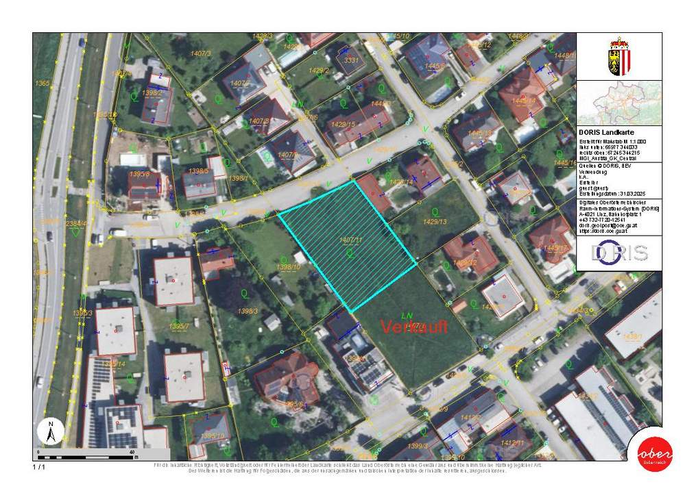 Tolles Baugrundstück in Traun TOP Lage