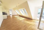 Moderne 3-Zimmer-Dachgeschosswohnung mit fünf Terrassen – klimatisiert – in der Koloniestraße!