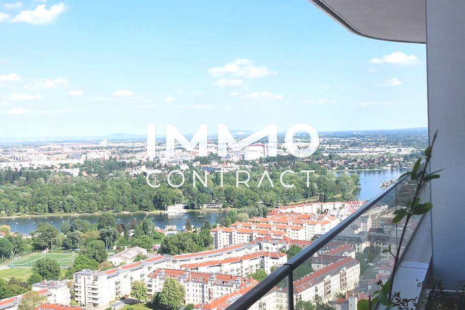 Luxuriös und exklusiv! Sauna, Pool, Fitness. Großer Balkon mit Weitblick Provisionsfrei, Wohnung-miete, 2.141,48,€, 1220 Wien 22., Donaustadt