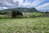 Sonniges Baugrundstück in herrlicher Aussichtlage nahe Klagenfurt ohne Bebauungsverpflichtung