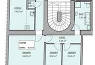 NÄHE 1. BEZIRK, DONAUKANAL UND AUGARTEN | Komplett hofseitige Altbauwohnung | Ideal auch zur WG-Nutzung | Rembrandtstraße