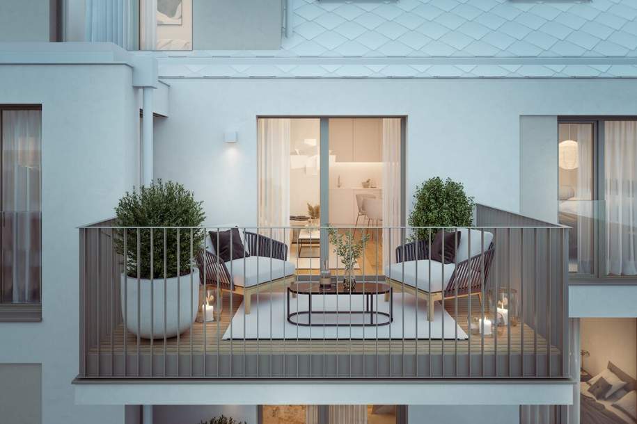 LILIE: City-Allrounder mit 3 Zimmern &amp; Balkon in Innenhofruhelage, Wohnung-kauf, 498.000,€, 1150 Wien 15., Rudolfsheim-Fünfhaus