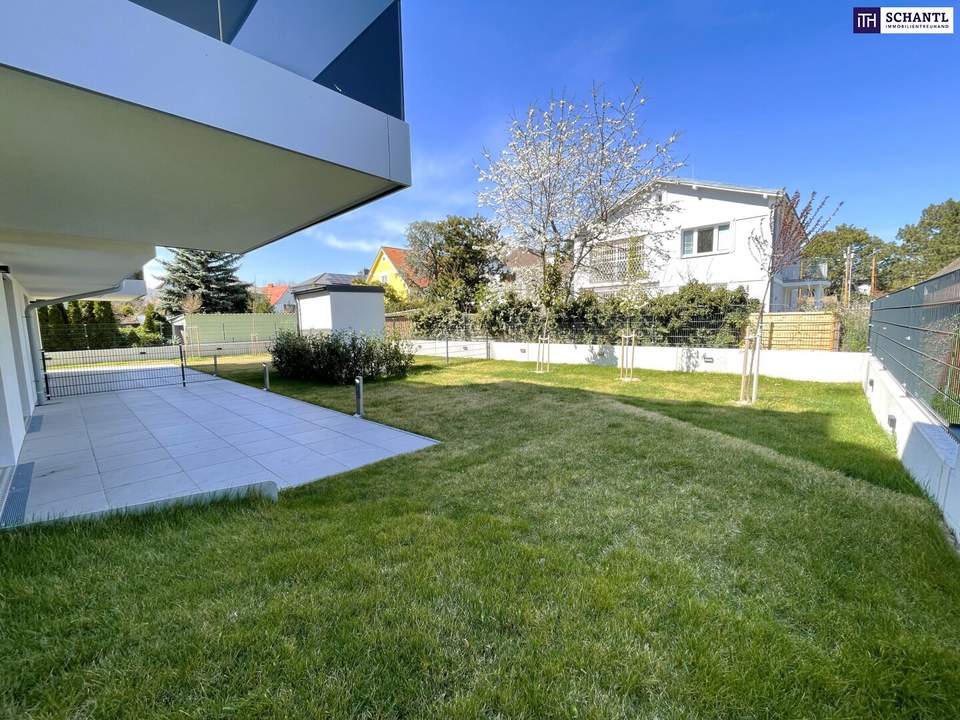 Nachhaltig &amp; exklusiv: Großzügige 3-Zimmer Gartenwohnung in ruhiger Umgebung! Ihr modernes Refugium mit Top-Anbindung!