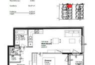 Moderne 2-Zimmer-Wohnung mit Loggia - in der Koloniestraße!