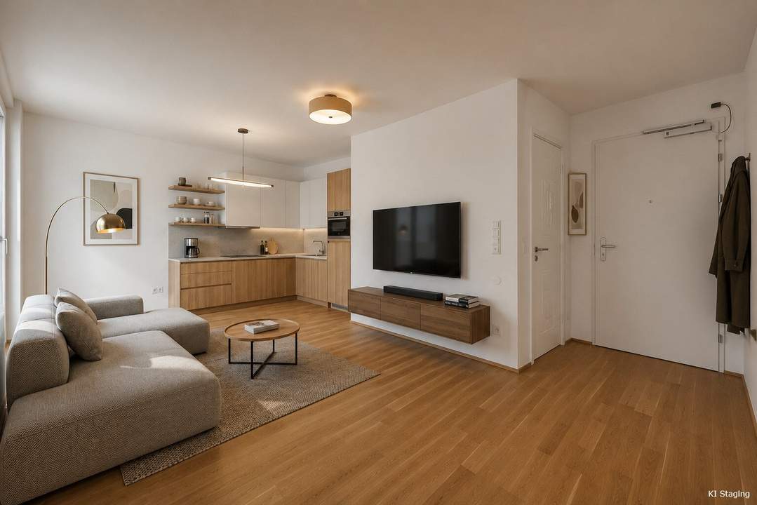 Anlegen mit Köpfchen - 2 Zimmer - Loggia