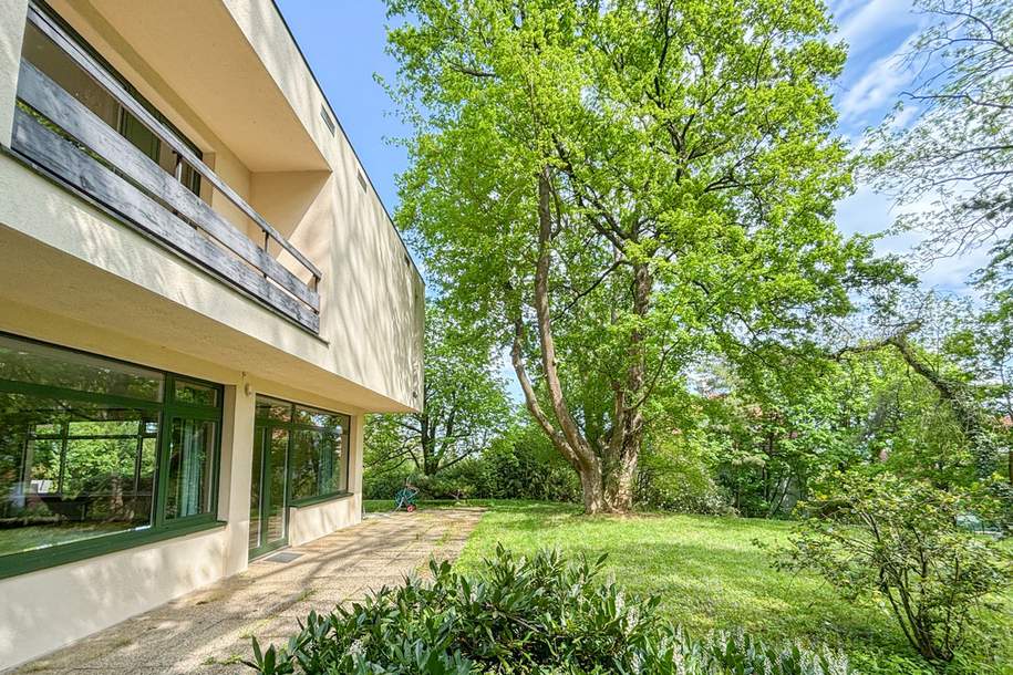 Exklusive Bauhaus-Villa mit Parkgarten & Pool am Waldrand, Haus-kauf, 2.850.000,€, 2340 Mödling