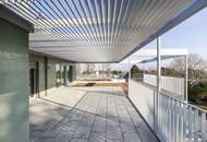 Luxuriöse Penthouse Wohnung mit großer Dachterrasse und Blick in die Weinberge!