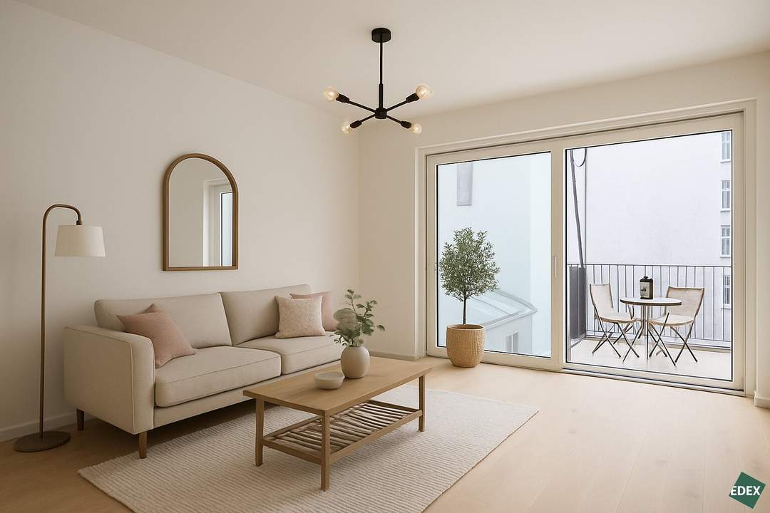 Erstbezug nach Sanierung | Traumhafte 3-Zimmer Altbauwohnung mit Terrasse in Hofruhelage