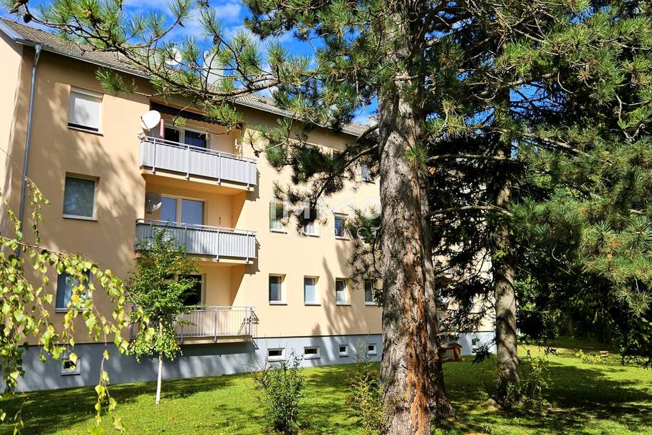 Hell, modern, kompakt, saniert: Charmante 3-Zimmer-Wohnung mit großer Süd-Loggia, Wohnung-kauf, 149.500,€, 2763 Wiener Neustadt(Land)