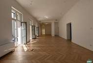 Erstbezug nach Sanierung – Repräsentatives Altbau-Büro nahe Rathaus mit Terrasse