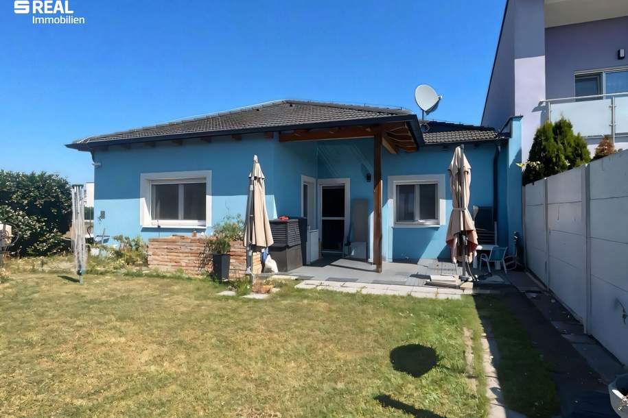 Moderner Bungalow mit Garten und Garage, Haus-kauf, 365.000,€, 7111 Neusiedl am See