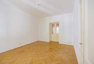 Das Stadtleben in Ruhe genießen: Stil-Altbauwohnung in lebendiger Lage an der Grenze 7./8. Bezirk