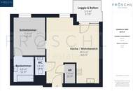Neuwertige 2-Zimmer-Wohnung mit Loggia/Balkon in 1100 Wien – Ihre nächstes ANLAGE - Objekt