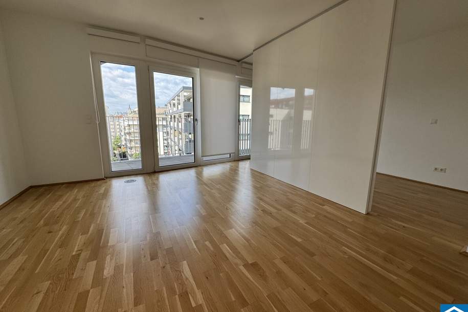Hofseitiger 2-Zimmer-Wohnungshit mit Balkon an der Lände, Wohnung-miete, 1.120,00,€, 1030 Wien 3., Landstraße