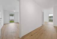 PROVISIONSFREI! Harmonisch konzipierte 4-Zimmer-Gartenwohnung | Auf einer Ebene | 2 Bäder