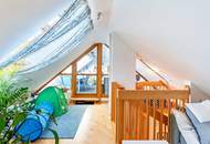 Großzügige Maisonette mit West-Dachterrasse in begehrter Parklage