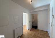 Perfekt geschnittene 2-Zimmer Wohnung mit Balkon und Stellplatz; Axel-Corti-Gasse