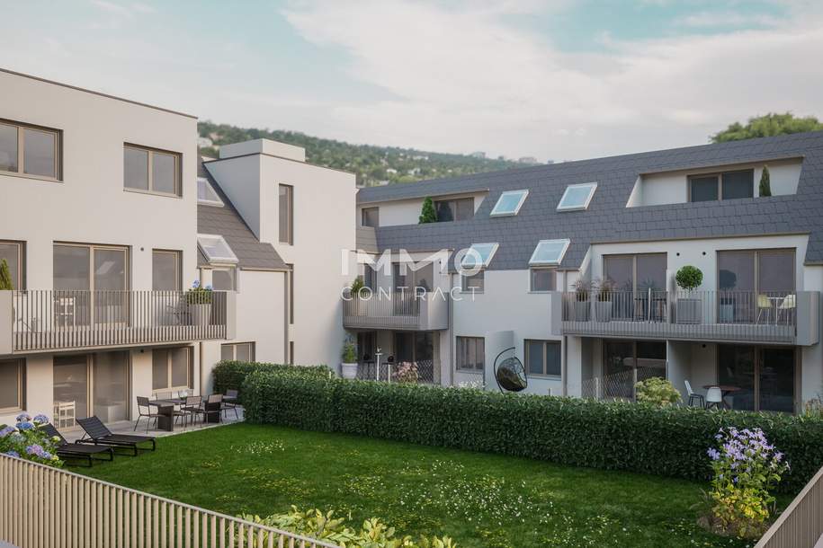 Ruhige Gartenwohnung in Innenhoflage mit Terrasse und Küchengutschein! Nahe zur U4, Wohnung-kauf, 295.100,€, 1140 Wien 14., Penzing