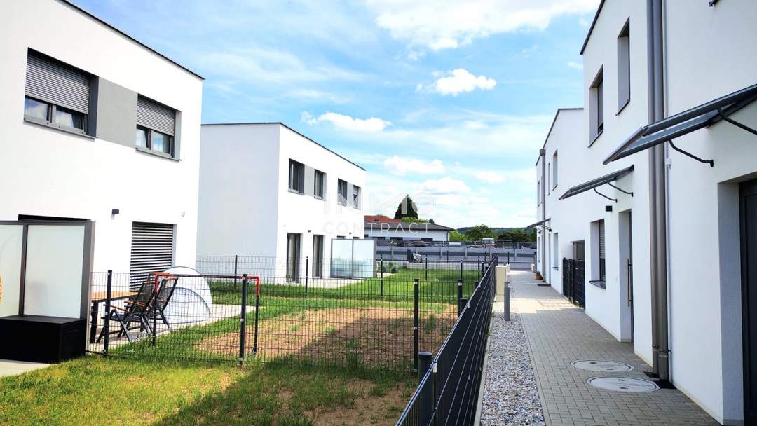 Mietkauf Doppelhaushälfte in attraktiver Lage von Stoob - Erstbezug, familiär