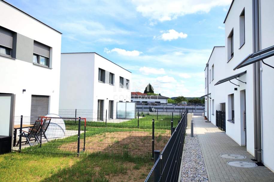Mietkauf Doppelhaushälfte in attraktiver Lage von Stoob - Erstbezug, familiär, Haus-legalform.mietkauf, 923,€, 7344 Oberpullendorf
