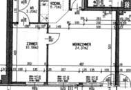 2-Zimmer Terrassenwohnung mit Blick in den Innenhof!