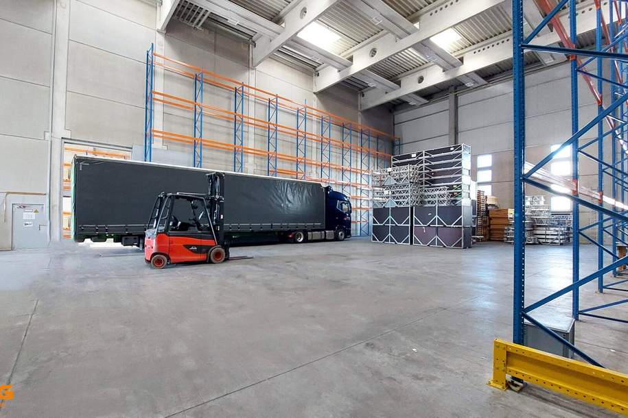 Logistikflächen mit Hochregallager in Thalgau mieten, Gewerbeobjekt-miete, 32.500,00,€, 5303 Salzburg-Umgebung