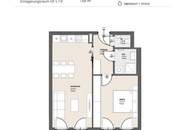 SCHÖNE 2-ZIMMER-WOHNUNG MIT SÜDBALKON IM ERSTBEZUG