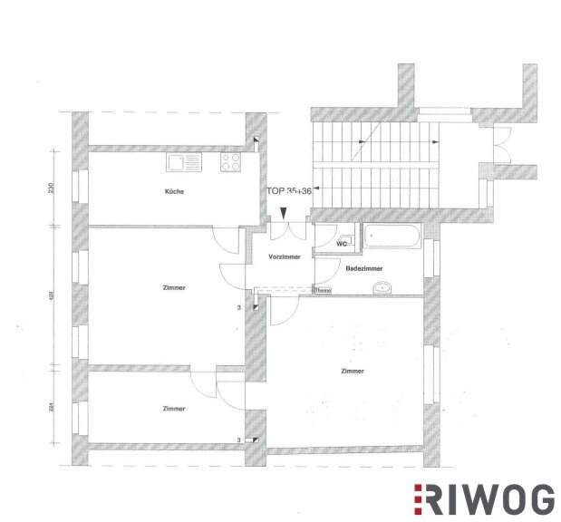 U3 Hütteldorfer Straße II 3-Zimmer mit separater Küche II Nähe Wien Penzing Bahnhof und S45 Breitensee