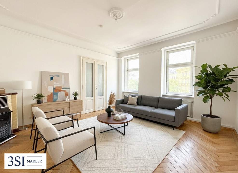 Wunderschöner Altbau mit großzügigen Räumen im Herzen des 3. Bezirks