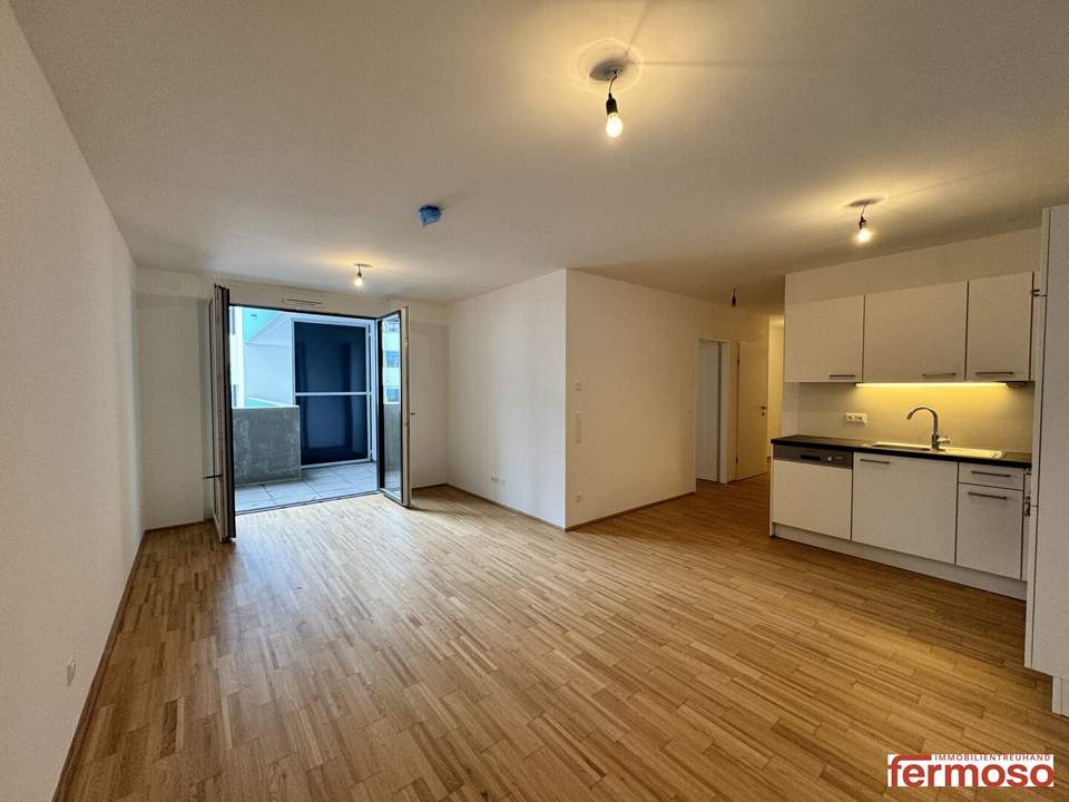 Moderne 2-Zimmer-Wohnung mit Loggia, Fußbodenheizung & Einbauküche im 20. Bezirk Wien!