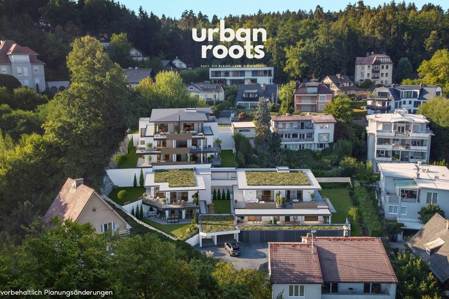 URBAN ROOTS – 3-Zimmer-Gartenwohnung mit Südwestlage, Innenhofflair &amp; 1.OG-Feeling., Wohnung-kauf, 605.000,€, 9020 Klagenfurt(Stadt)