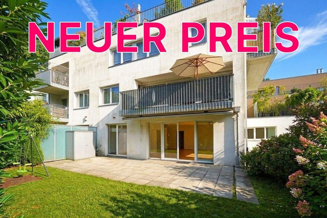Ruhe und Natur pur: Exklusive Gartenwohnung am grünen Stadtrand