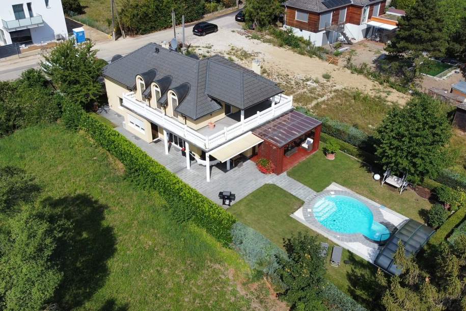 Einfamilienhaus mit Pool, Weinkeller, Sauna und Co.!, Haus-kauf, 1.450.000,€, 2345 Mödling