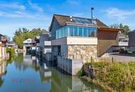 Direkt am Wasser: Exklusives Bootshaus mit Luxuskomfort