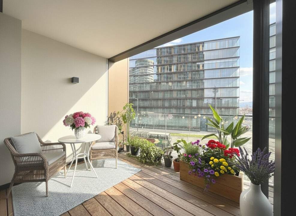 UNBEFRISTET! Tolle 2-Zimmer Wohnung mit Loggia in den "BEL&amp;MAIN RESIDENCES"