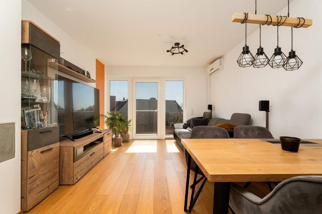 Gepflegte 3 Zimmer Wohnung in Gerasdorf, 78m², inkl. 2 Garagen