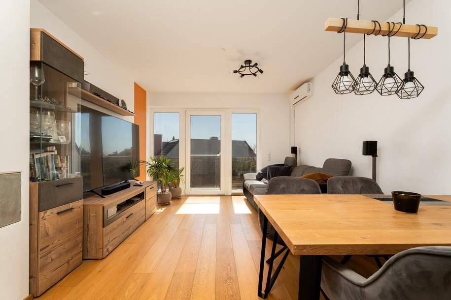 Gepflegte 3 Zimmer Wohnung in Gerasdorf, 78m², inkl. 2 Garagen, Wohnung-kauf, 349.000,€, 2201 Korneuburg