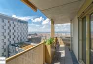 2 Zimmer Eckwohnung mit traumhaften Fernblick (13. Etage) im Quartier Belvedere / am Hauptbahnhof!