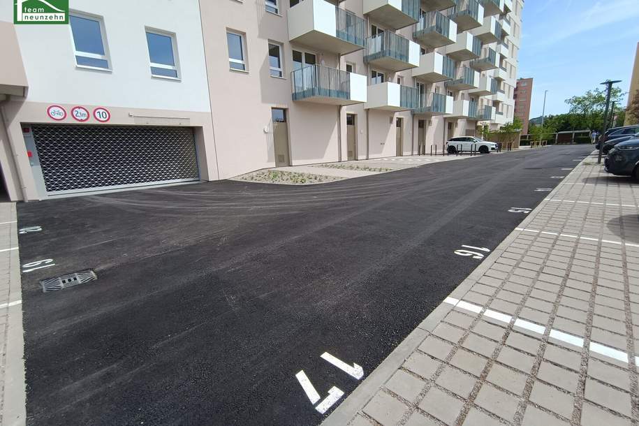 Sicherer PKW Tiefgaragenstellplatz - Dr.-Wilhelm-Steingötter Straße 25. - WOHNTRAUM, Kleinobjekte-miete, 69,04,€, 3100 Sankt Pölten(Stadt)