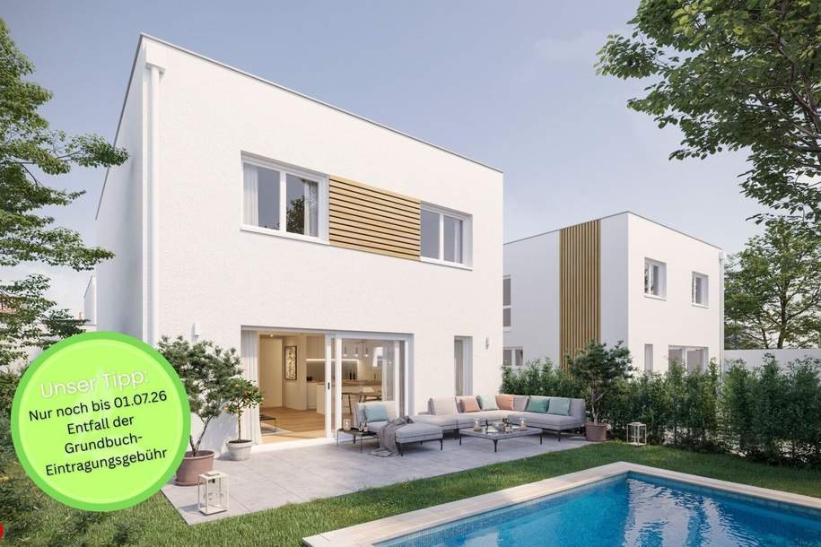 Neubau Einfamilienhaus in Wienerherberg – modernes Wohnen mit Garten nahe Wien, Haus-kauf, 609.000,€, 2435 Bruck an der Leitha
