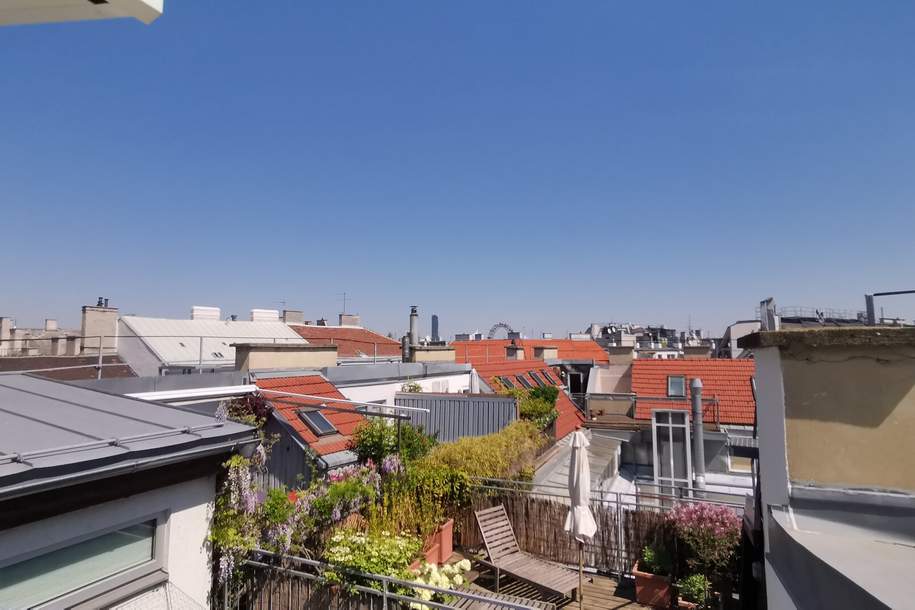 3-Zimmer-DG mit viel Freifläche &amp; Luxus pur in Citynähe!, Wohnung-miete, 2.896,97,€, 1030 Wien 3., Landstraße