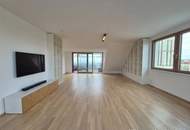 Maisonette-Penthouse mit 53 m² Terrassen auf den Wohnetagen