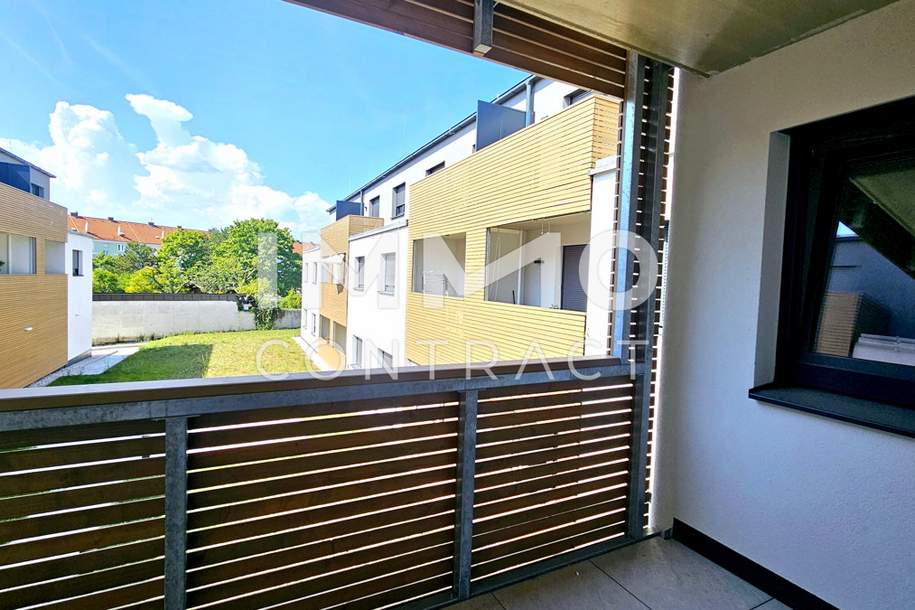 Anlagewohnung vermietet: 1-Zimmer mit Loggia, Garage in attraktiver Lage, Wohnung-kauf, 163.076,€, 2700 Wiener Neustadt(Stadt)
