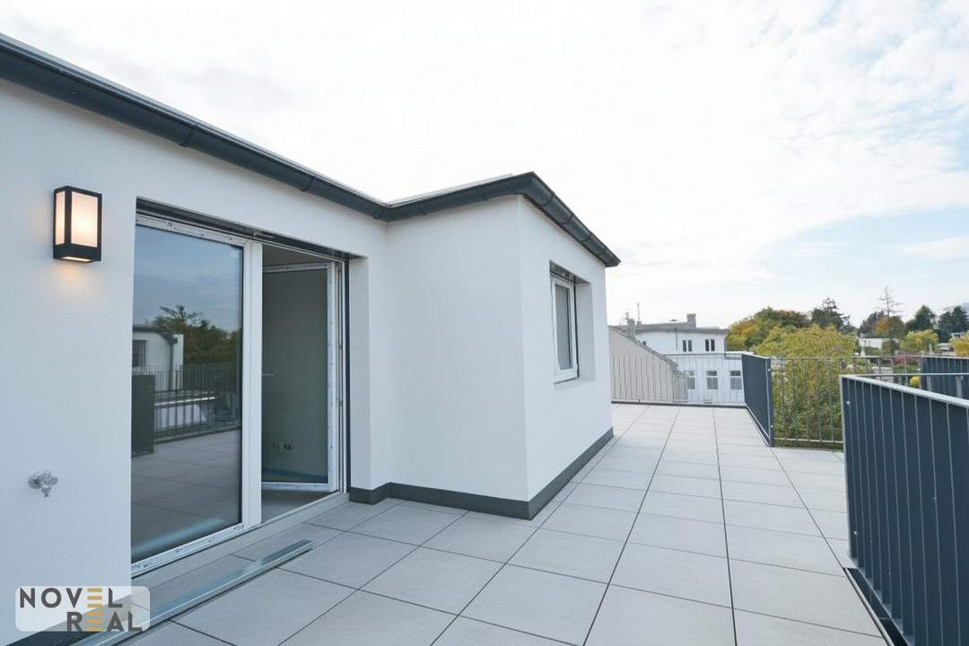 Ihr Rückzugsort im Freien – moderne Dachgeschoss-Wohnung mit großerTerrasse