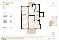 "DONAU PERLE" Wohnen im Grünen: Großzügige 4-Zimmer DG-Wohnung mit zwei Balkonen und Parkblick!