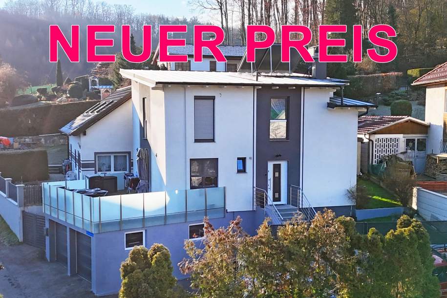 Ihr neues Zuhause in zentrumsnaher Siedlungslage: toller Ausblick, Doppelgarage und Solaranlage!, Haus-kauf, 590.000,€, 3002 Sankt Pölten(Land)