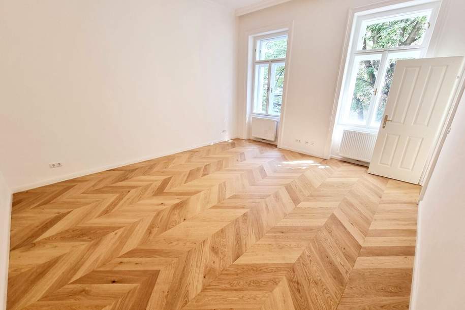 Wiener Flair, Hofruhe und ein Blick zum Verlieben - Frisch saniert! Ein MUST HAVE! Absolute Hof-Ruhelage mit Blick ins Grüne! Traumaft schönes Altbauhaus + Bestlage in 1030 Wien!, Wohnung-kauf, 475.000,€, 1030 Wien 3., Landstraße